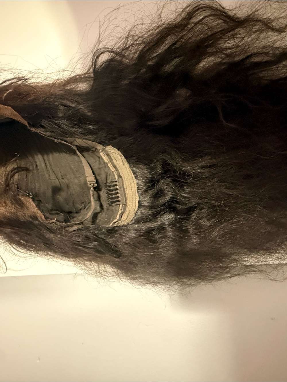 Natural Black Long Wavy Women’s Hair Extension / Wig